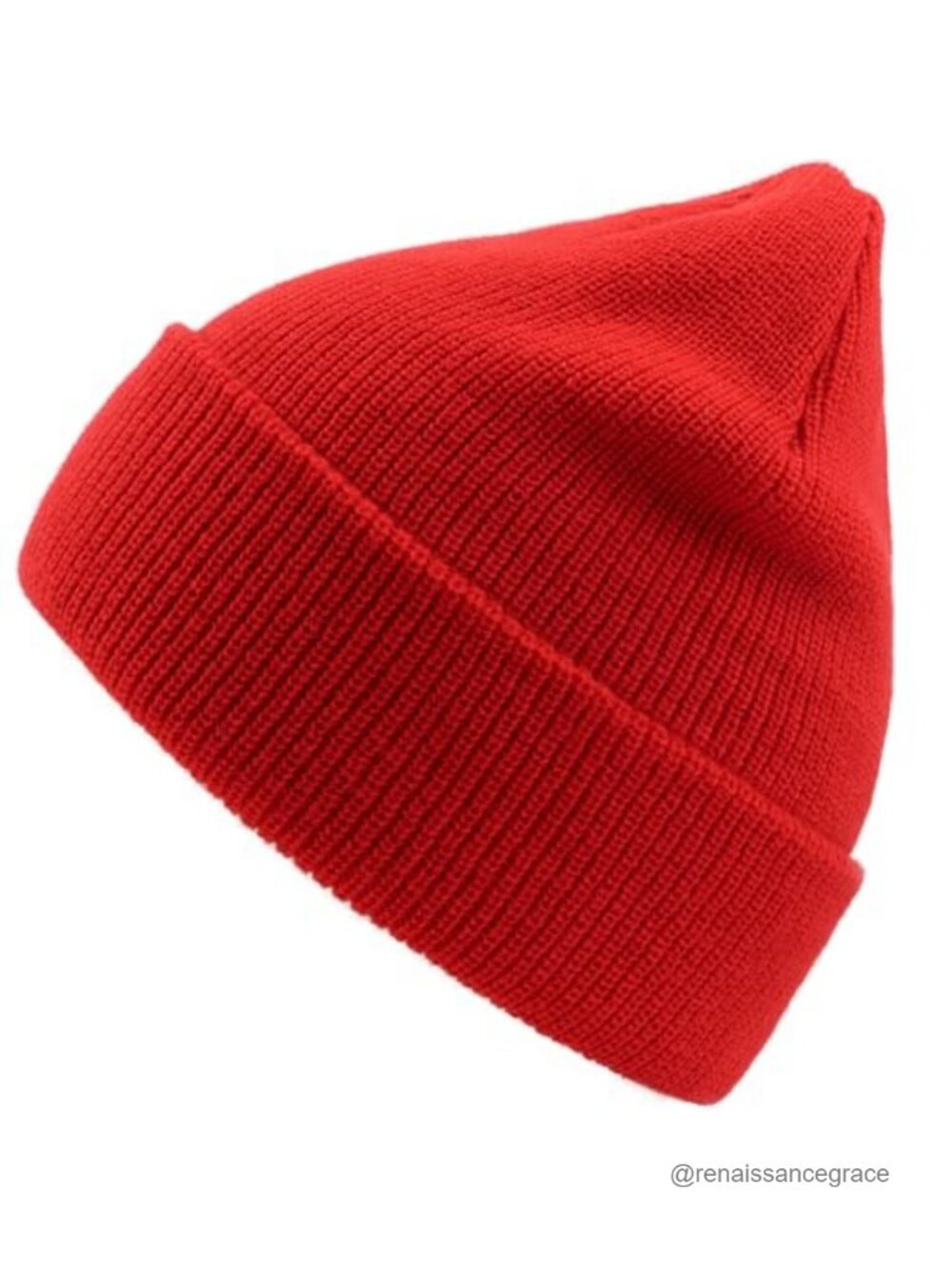 Unisex Thick Knit Beanie Winter Warm Ear Cover Hat Cosplay Party